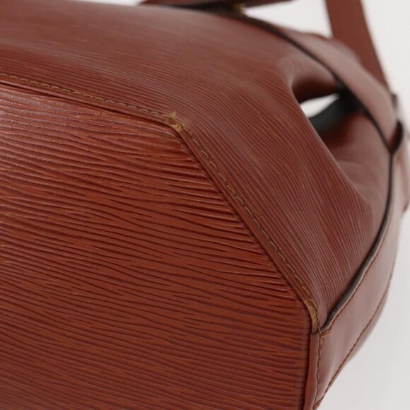 Authentic LOUIS VUITTON Epi Sac de Paul PM Shoulder Bag Brown M80203 LV - Picture 15 of 16